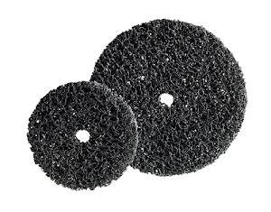 Grofreinigingsschijf d.100x13mm coarse gat 13 mm PROMAT