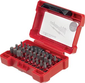 Assortiment d'embouts SHOCKWAVE™ 32 pièces TX / TX-BO MILWAUKEE