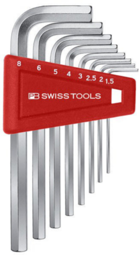 PB Swiss Allen head wrench set PB 210.H-5