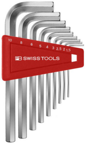 PB Swiss Allen head wrench set PB 210.H-10