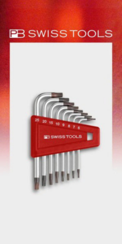 PB Swiss Tools Juego de destornilladores acodados