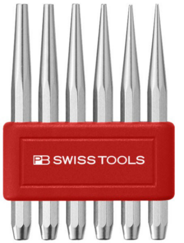 PB Swiss Punch set in plastic holder 735 1.5-6mm 6-piece