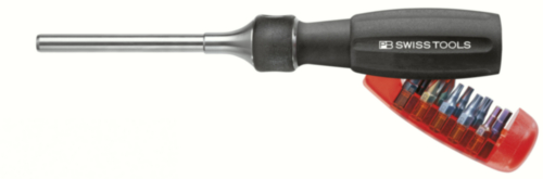 PB Swiss Insider Pro Ratchet Screwdriver with Bit Magazine 1/4" 6510.R-100mm