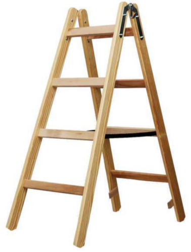 BRENNENSTUHL WOODEN LADDER 1481040