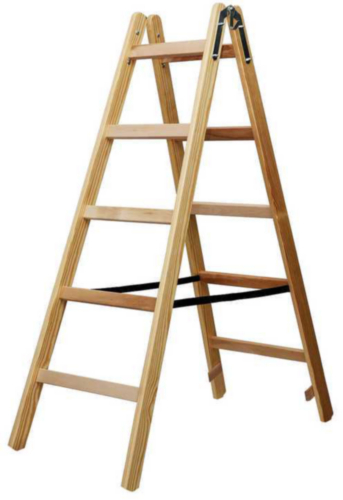 BRENNENSTUHL WOODEN LADDER 1481050