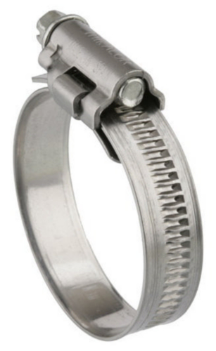 MIKALOR Hose clamp, band width 9 mm Stainless steel A4