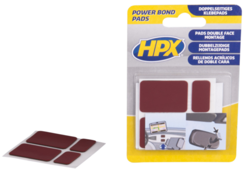 HPX Double coated adhesive pads POWER BOND
