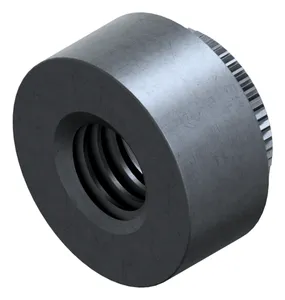 Self-clinching round rivet bush SWG Steel Plain