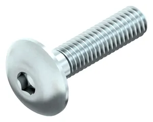 Hexagon socket mushroom head cap screw type KT Steel Zinc plated 4.8