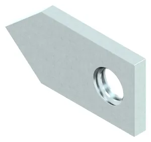 Pointed nut Steel Zinc plated