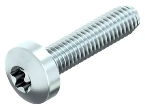 Cross recessed raised cheese head thread rolling screw Steel Zinc plated D7500