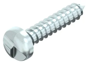 SECURITY One-way pan head tapping screw Steel Zinc plated