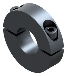 Clamp-adjusting ring with two hexagon socket head cap screws Free-cutting steel