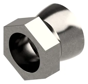 SECURITY Hexalobular socket countersunk head barrel nut with pin Stainless steel A2