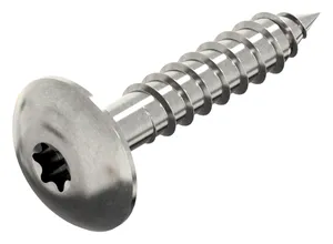 Truss head woodscrew Stainless steel