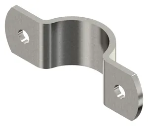 Half pipe clamp stainless steel Stainless steel A2