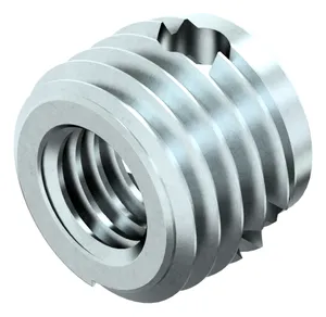 Self-cutting threaded insert type 307/308 Steel Zinc plated 307