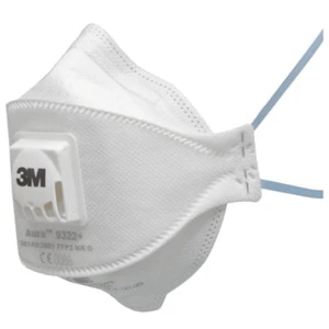 3M Half mask respirator 9322+ White With Exhalation Valve 10 pieces