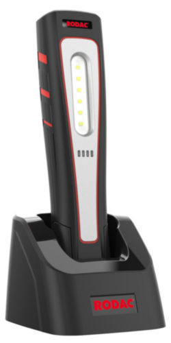 Rodac Rechargeable LED Inspection Lamp with Charging Station 500lm