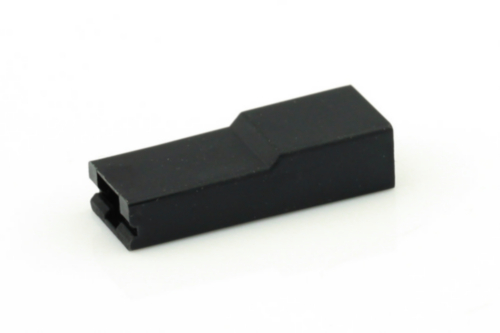 Ripca PVC cap for 6.3mm tab black 100 Pieces