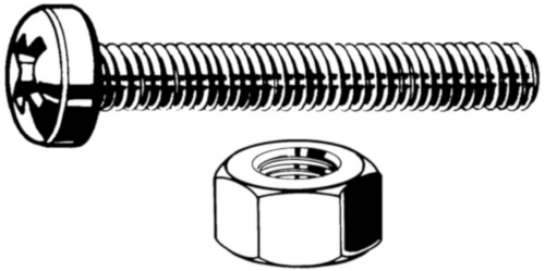 Boîte d'assortiment, plastique 9 T 19