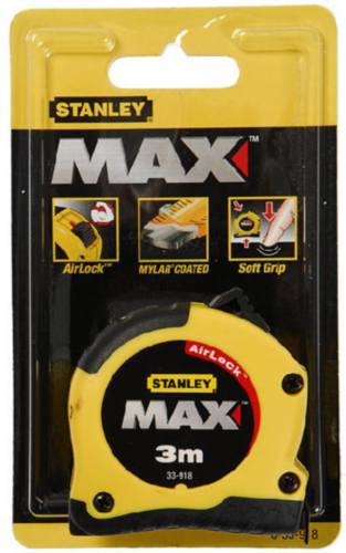 STAN MEAS TAPE MAX                918 3M