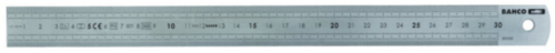 Bahco Ruler Stainless Steel 25 x 300mm