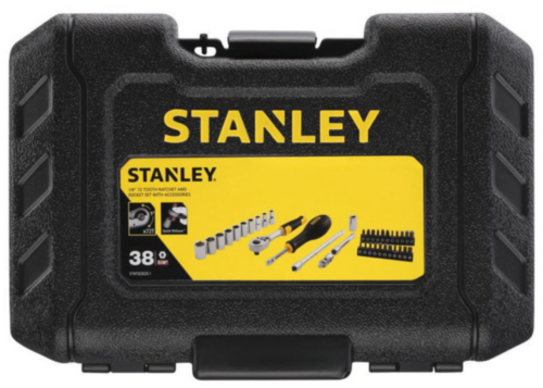 Stanley Socket wrench set 1/4" 38 pieces