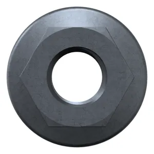 Self-locking hexagon nut with toothed flange Steel Plain 8/10