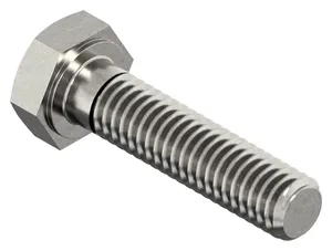 Hexagon head screw MF/MEF ISO 8676 Steel Zinc plated yellow passivated 8.8