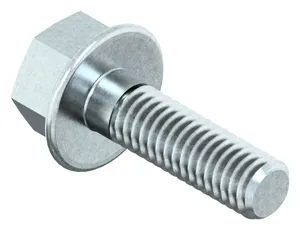 Hexagon flange bolt DIN 6921 Steel Zinc plated yellow passivated 8.8