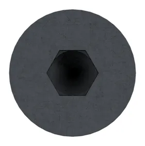 Şurub cu cap înecat şi locaş hexagonal ISO 10642 Oțel Simplu 010.9 M24X60