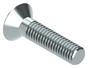 Hexalobular socket countersunk head screw ISO ≈10642 Steel Zinc plated 08.8