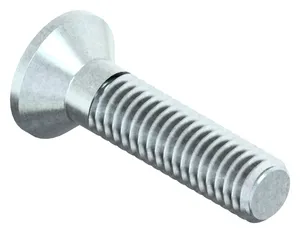 Hexagon socket countersunk head screw ISO 10642 Steel Zinc plated 8.8 M6X10