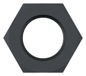 Écrou hexagonal bas MF, filetage à gauche DIN 439 2 Acier Brut 04 M45X3,00 (LH)