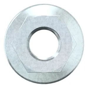 Hexagon flange nuts DIN 6923 Steel Zinc flake Cr<sup>6+</sup>free - ISO 10683 flZnnc 10 metric fine