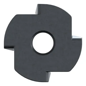 Drive-in nut for wood Steel Plain