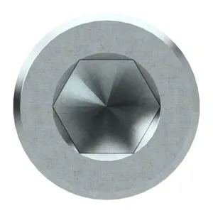 Hexagon socket dowel nut type RSK Steel Zinc plated