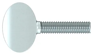 Thumb screw Cast iron 35 Zinc plated