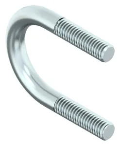 U-bolt type B Steel Zinc plated