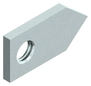 Pointed nut Steel Zinc plated