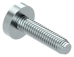 Thread rolling raised cheese head screw hexalobular Steel Zinc plated