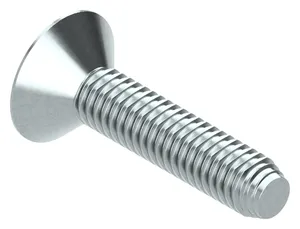 Thread rolling countersunk head screw hexalobular Steel Zinc plated