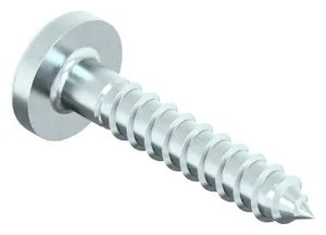 Cross recessed raised cheese head screw for chipboard Steel Zinc plated