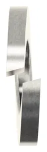 Spring lock washer with rectangular ends DIN 127 B Spring steel Zinc flake Cr<sup>6+</sup>free - ISO 10683 flZnnc