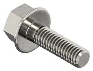 Hexagon flange bolt, fully threaded DIN ≈6921 Stainless steel A2 70