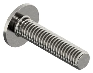 Parafuso cabeça redonda com flange hexalobular ISO ≈7380-2 Aço inoxidável (Inox) A2 M3X4