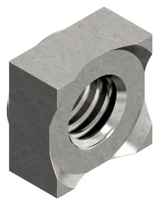 Square weld nut DIN 928 Stainless steel A2