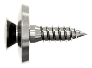 Woodscrew with washer Pozidriv Stainless steel A2 ring ø=15mm