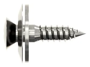 Tornillo para madera/3TG arandela PZ Acero inoxidable (Inox) A2 anillo ø=15mm